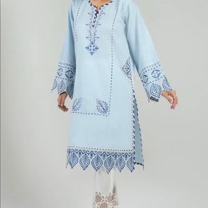 Brand New Sana Safinaz XL Light Blue Kurta with Tags attached!